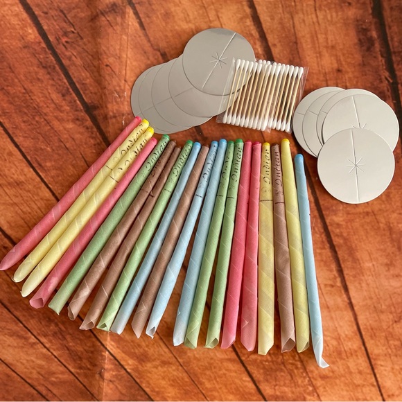 Bath 2 Ear Wax Removal Candles Beeswax Candles Colorful Set Poshmark